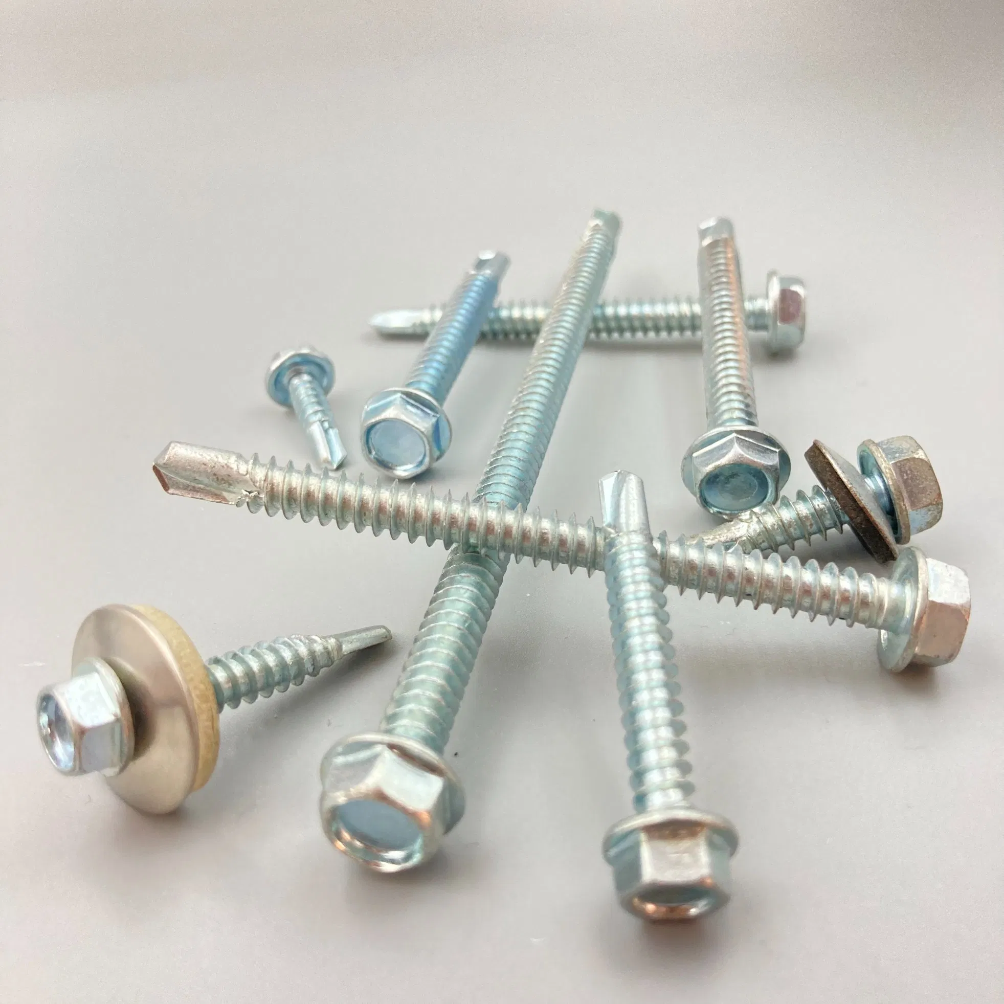 Malaxy Premium Heavy-Duty Stainless Steel Weatherproof Roofing Screws
