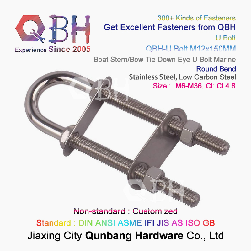 Qbh Building Construction/Steel Structure/Solar Panel/Machinery/Bridge/Railway/Metro/Marine/Signal Tower/Toy/Furniture External Threaded Fasteners