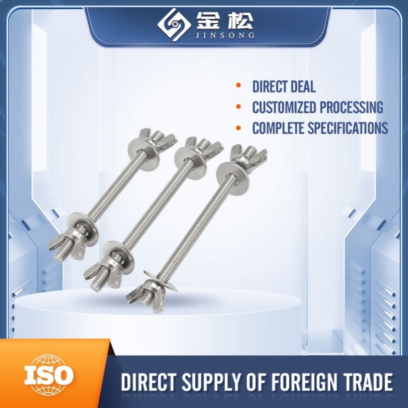 Weatherproof Wall-Through Bolt with Rubber Gasket for Soundproofing Jobs Sale