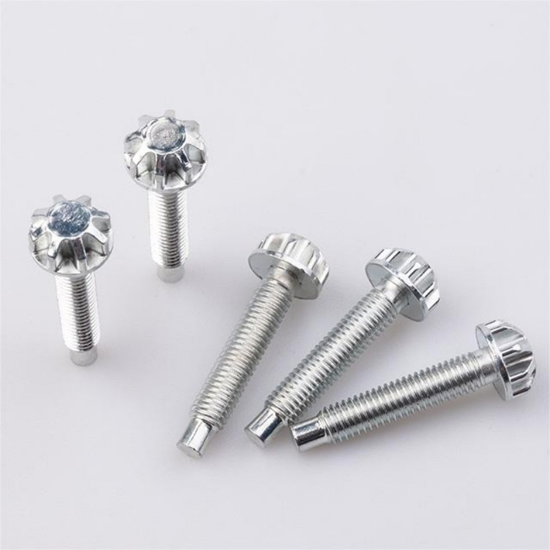 Custom Carbon Steel Serrated Truss Head Machine Threaded Screw Non-Standard Bolt