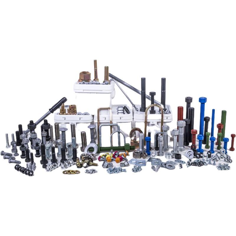 Manufacture Steel Bolts Nuts Washers Threaded Rods Fasteners