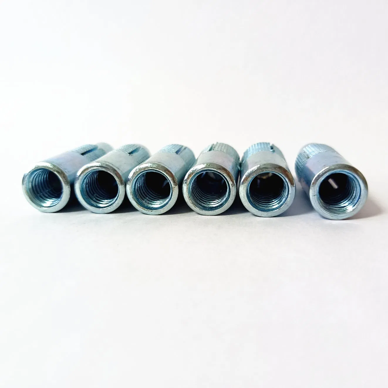 1/2 Korea Lipped Flange Drop in Anchor Expansion Concrete Fastener Threaded Carbon Steel Zinc Galvanization China Manufacturer