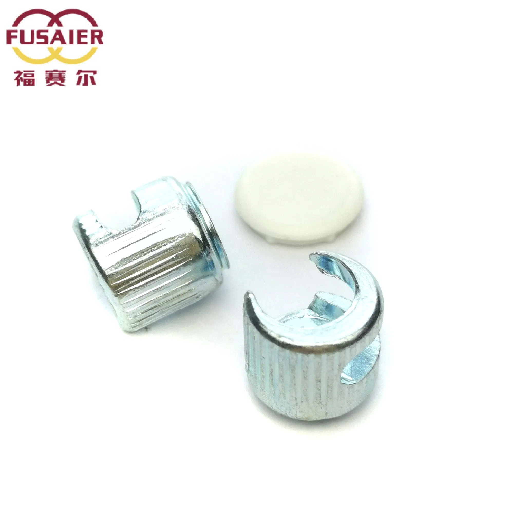 Factory Supplier 2-in-1 Connector Furniture Screws Eccentric Nuts Fixed Fasteners Cabinet Wardrobe Cabinet Hardware Accessories