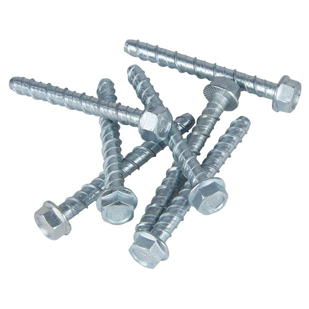 Concrete Anchor Screw Heavy Load Hex Head Industrial Fastener