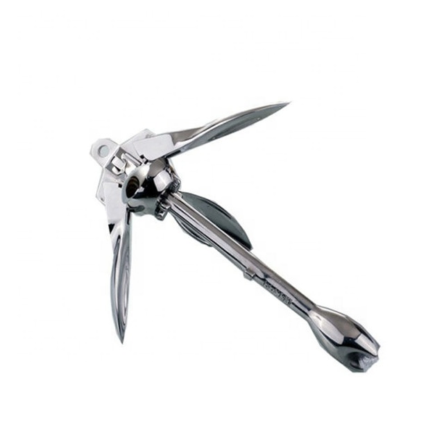 Marine Grade Delta Stainless Steel Anchor with Polished Finish