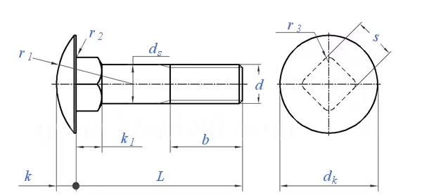 Carriage Bolt Details