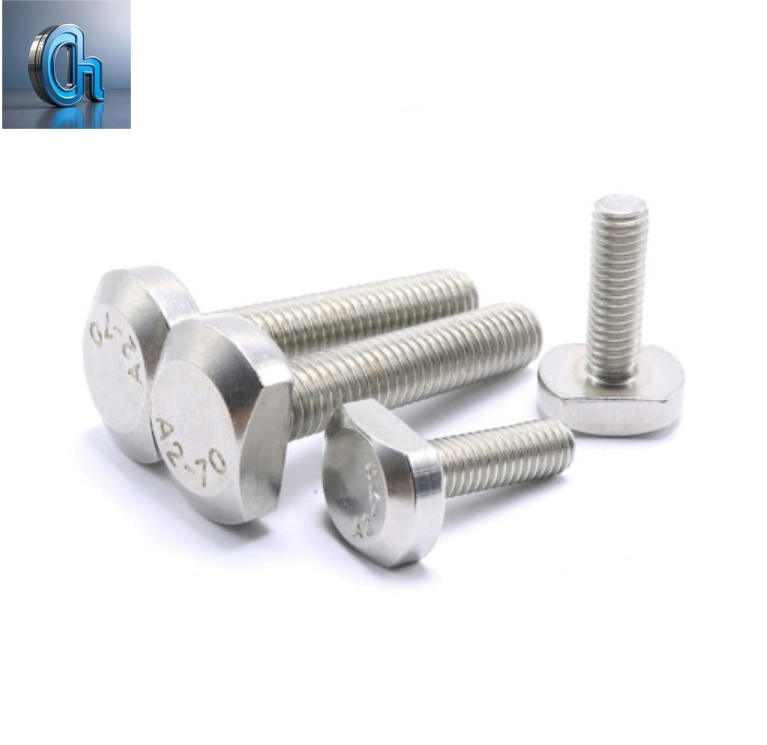 Custom Titanium Alloy Bolt Grade Durable Fastener for Aerospace, Marine &amp; Chemical Industries