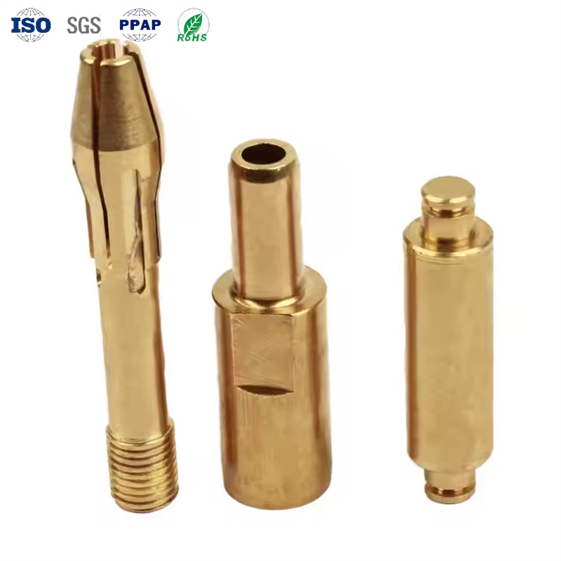 Precision CNC Machining Custom Brass Pipe Fasteners for Industrial Use