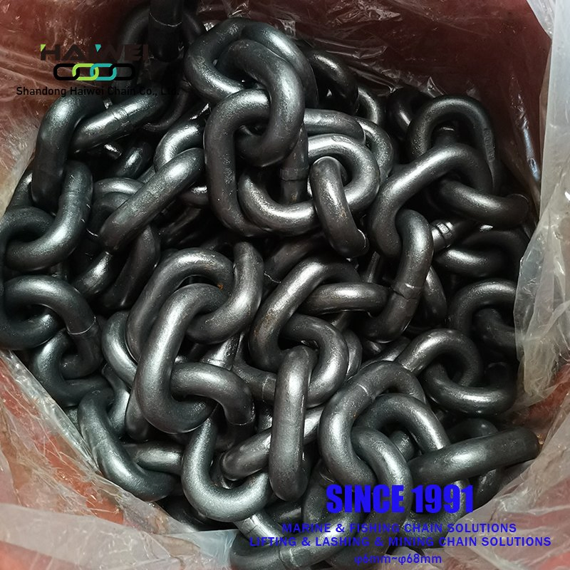 Grade U1 U2 U3 Marine Anchor Chain Open Link Common