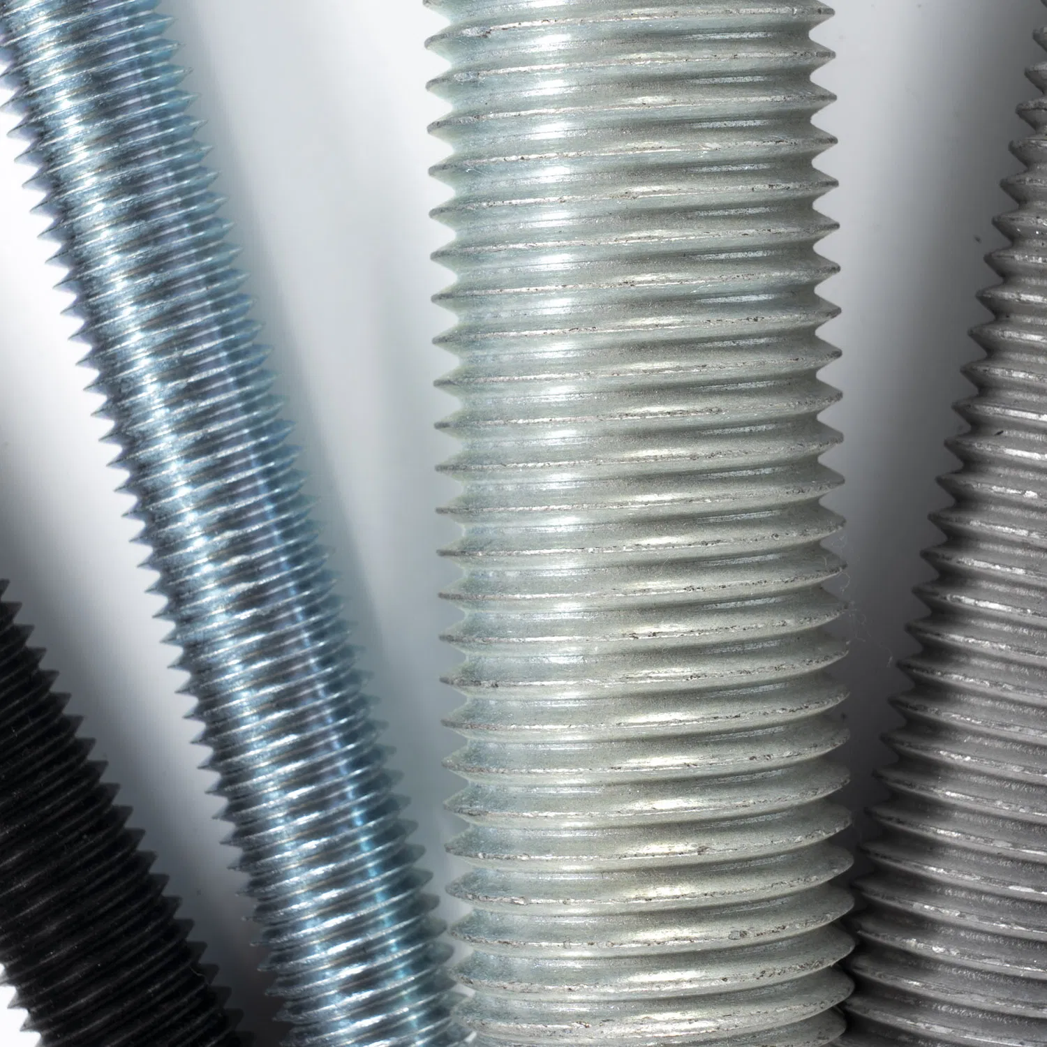 OEM Customized Service Zinc Plated Black Home Furnishing Decoration Metric Thread Solid Q235 Q195 M3-M50 Threaded Rod B7 Thread Rod/Stainless Steel Thread Rod