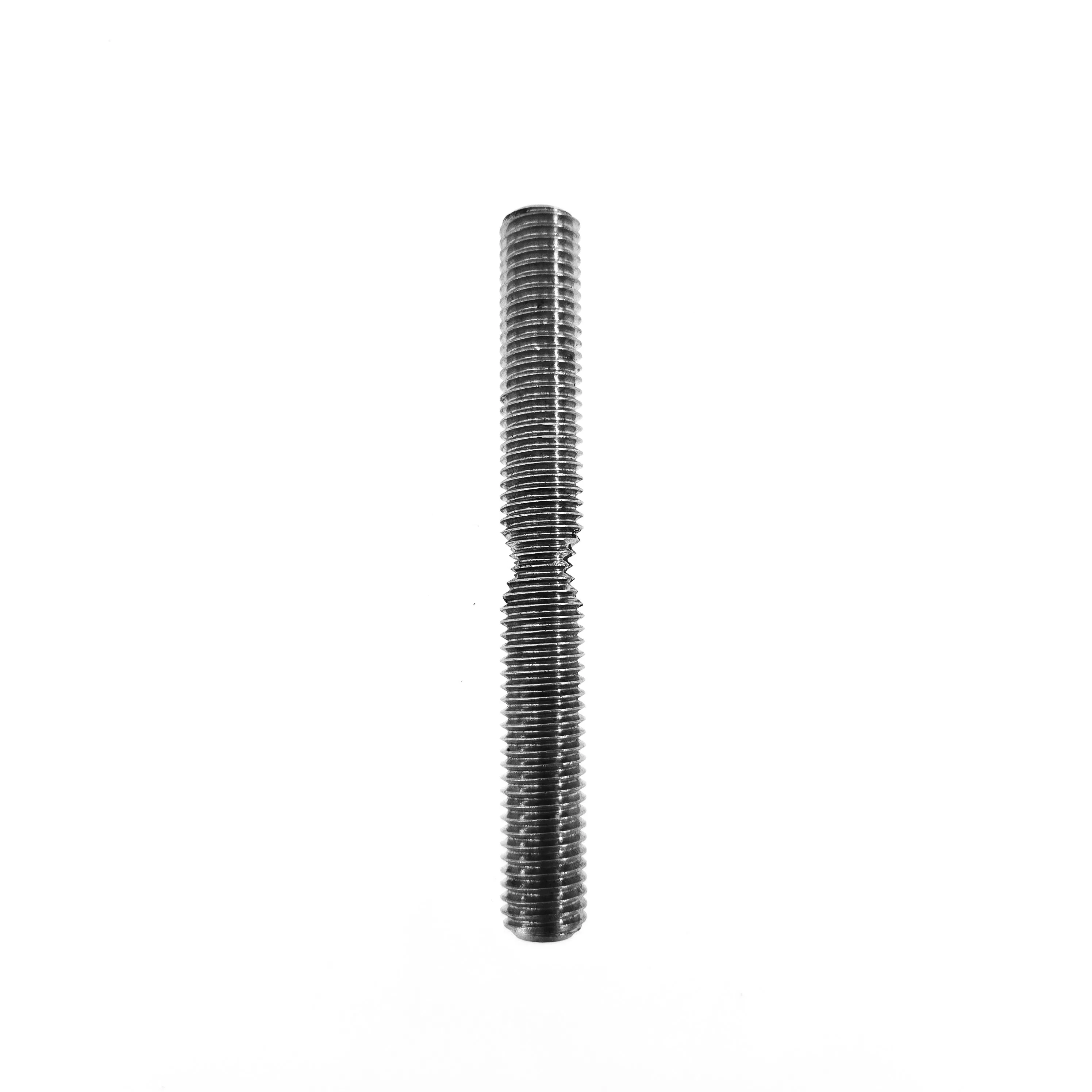 Non-Standerd Stainless Steel 304 Full Threaded M12*100 Studs with a M7 Hole in The Middle