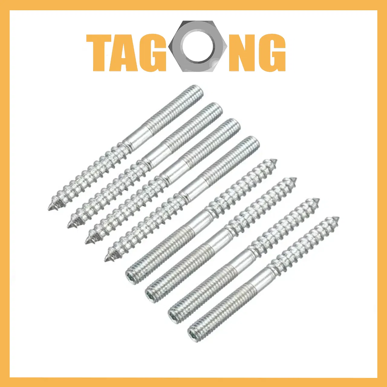 Corrosion-Resistant 45 Stainless Steel Fasteners for Outdoor Use