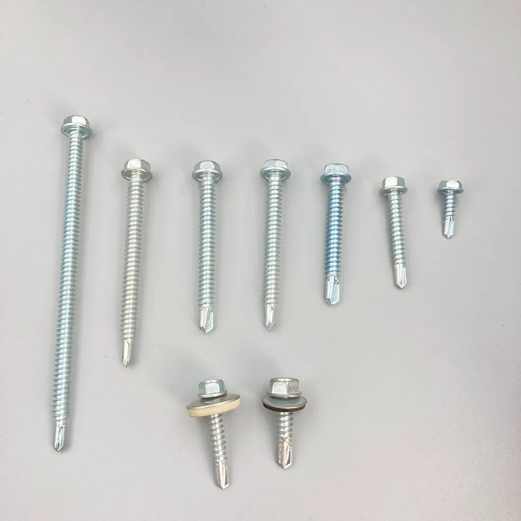 Heavy-Duty Weatherproof Roofing Screws