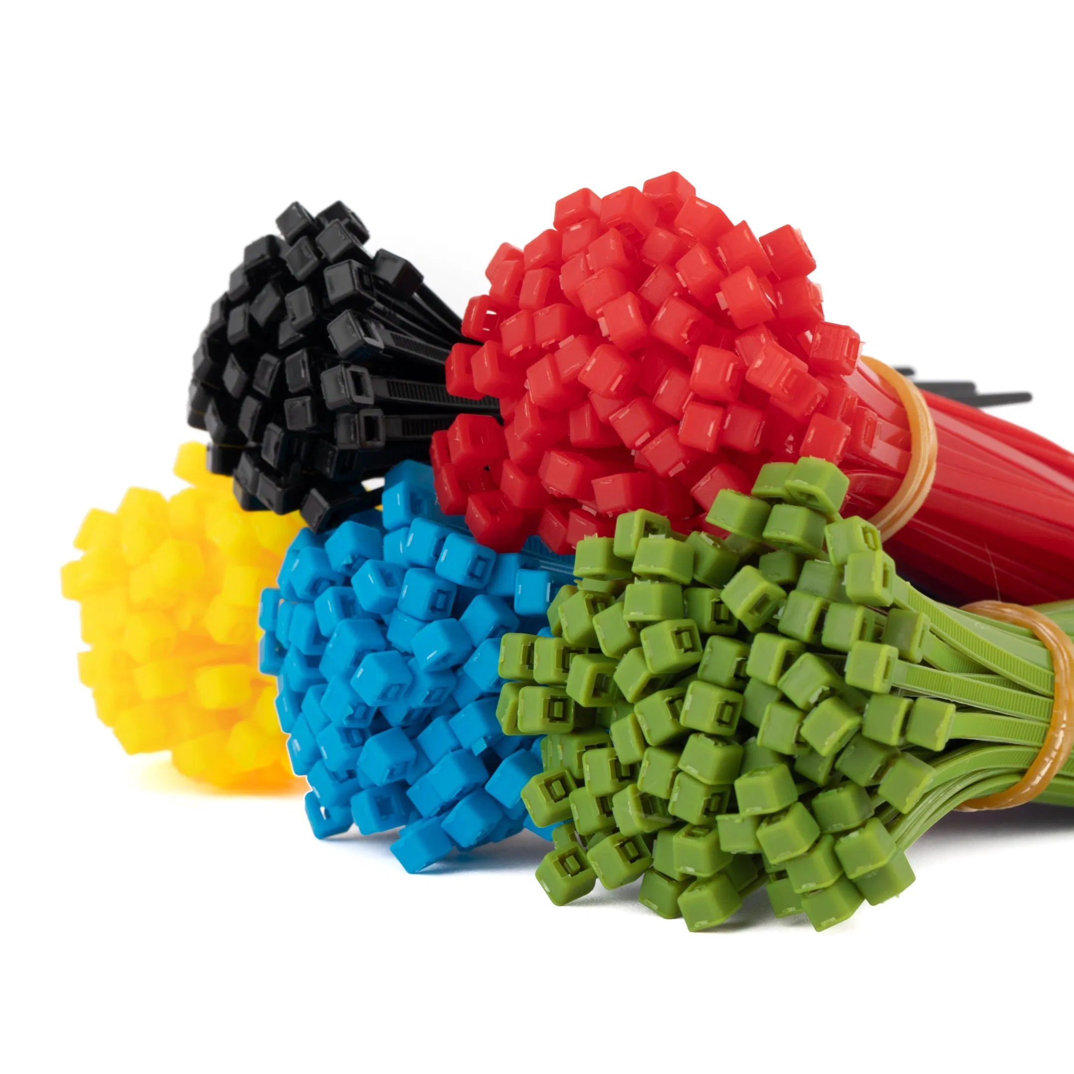 Haitai Robust and Durable Nylon Fasteners, 15 Inch, Black, Suitable for Indoor and Outdoor Electrical Wire Management