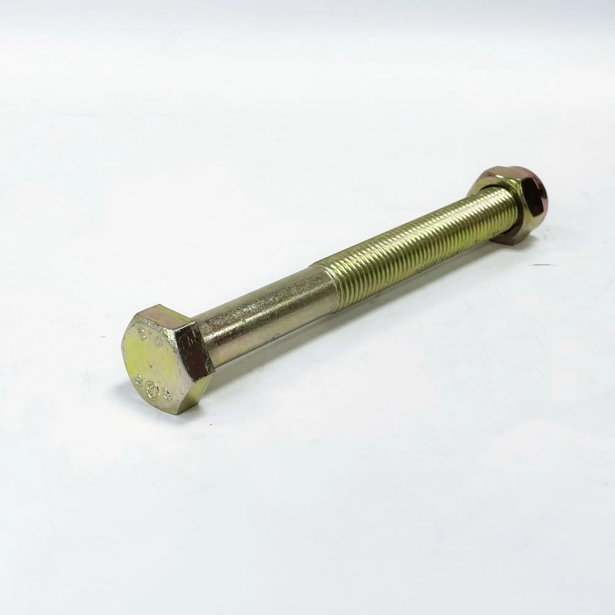 CNC Machining of Bronze Fasteners, Hexagonal Head Bolts with Washers for Heavy Trucks and Automobiles