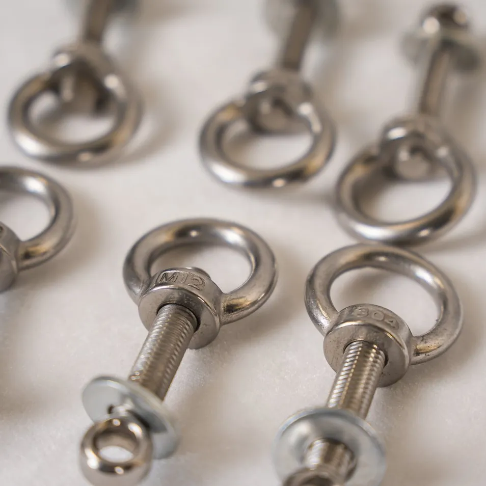 Eye bolt fasteners detail