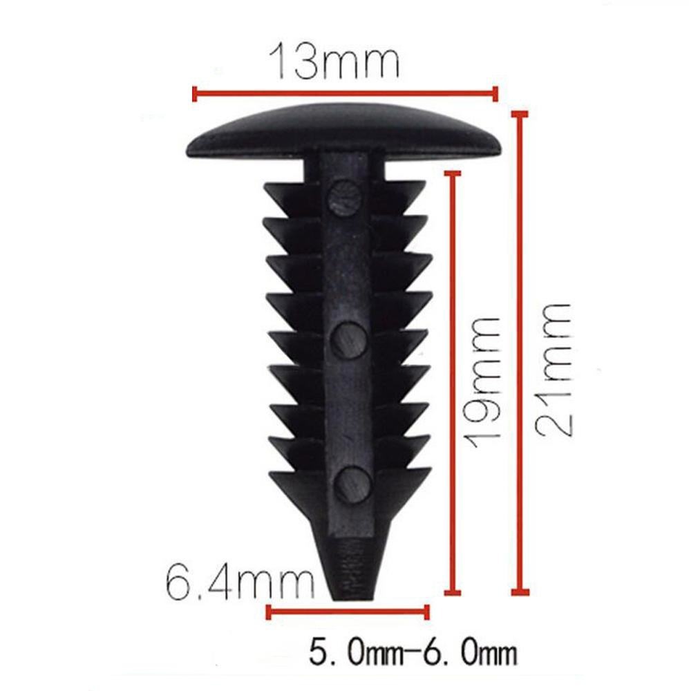 Automotive Spare Parts Car Universal Body Shield Retainer Bumper Fastener Nylon Clips Car Clip Auto Plastic Rivet