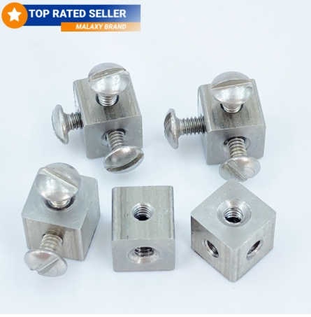 Malaxy Factory Price Hex Nuts, Carbon Steel Zinc Plated, DIN 934 Nut Fasteners