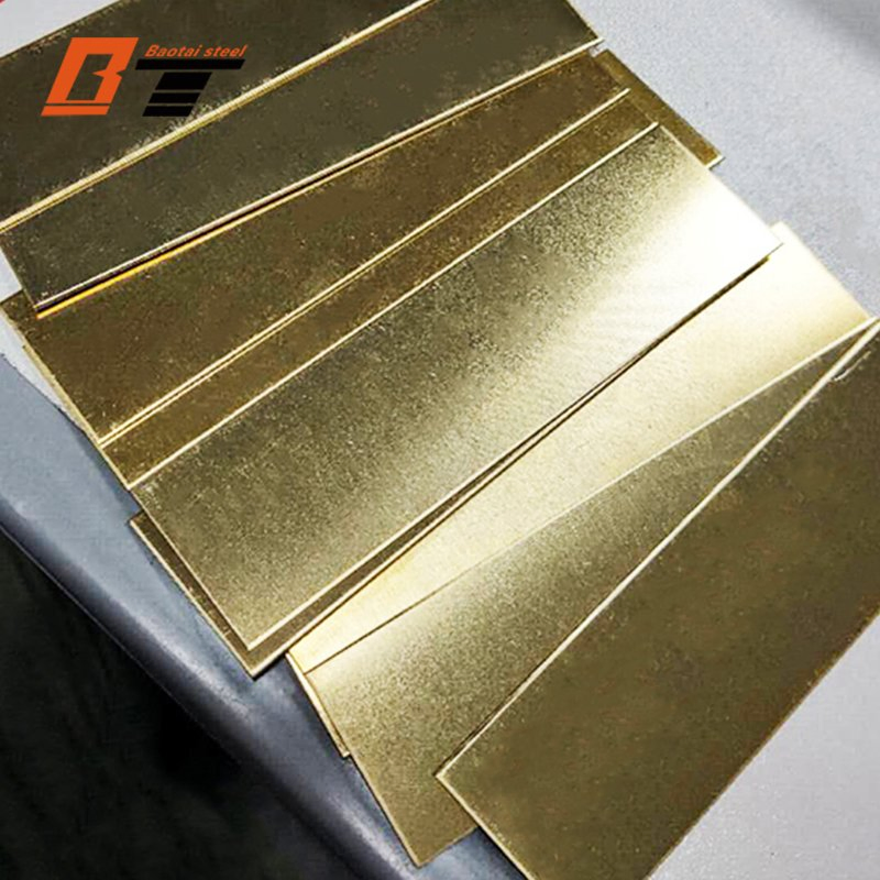 China H63 C10200 Brass Copper Sheet Cuzn37 Custom-Made H59 H62 H65 H70 H80 10mm 15mm 20mm 30mm Brass Sheet / Plate