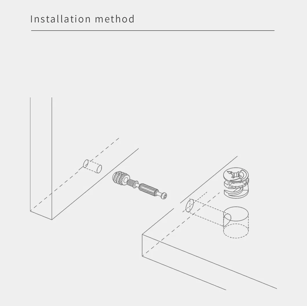 Minifix Fitting Zinc