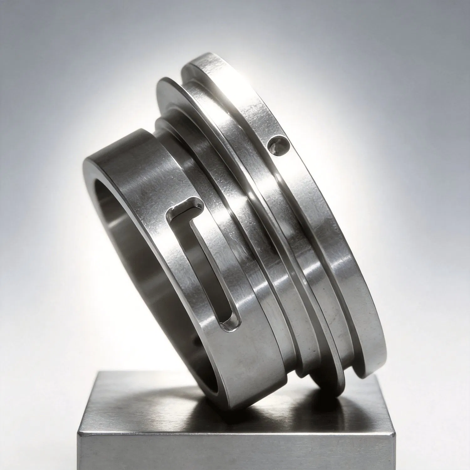 CNC Lathe Turning Parts for Custom Fasteners in Various Materials