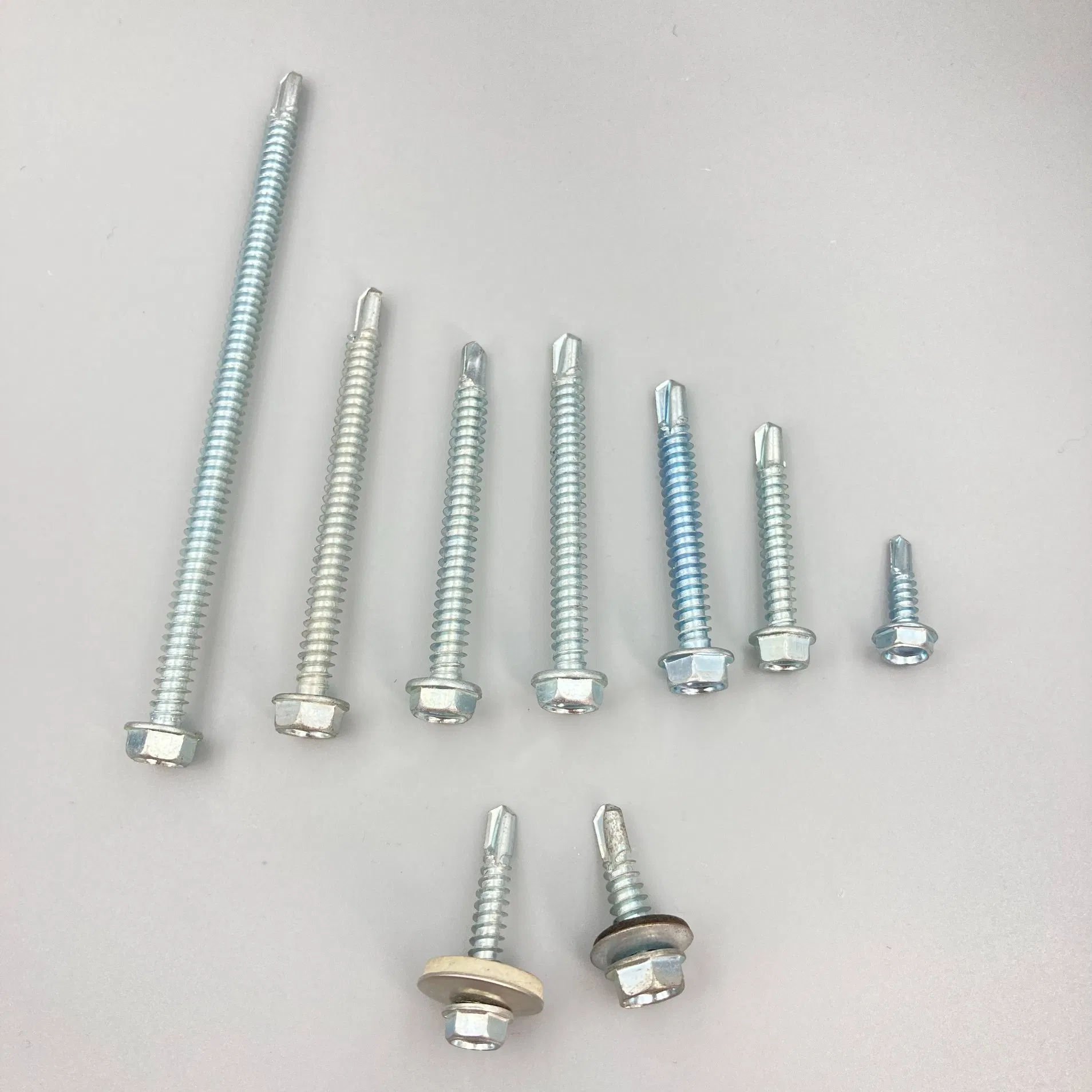 Malaxy Premium Heavy-Duty Stainless Steel Weatherproof Roofing Screws