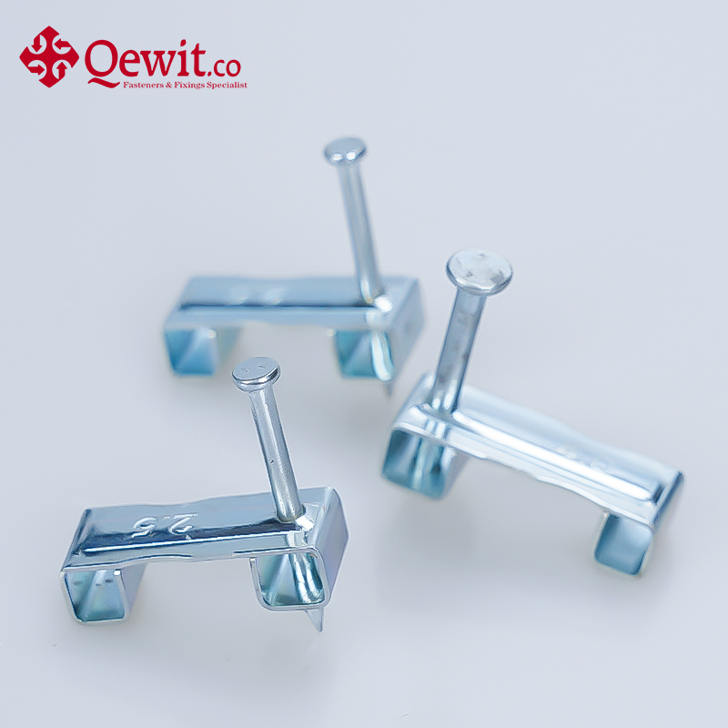 Cold Rolled 45HRC Wire Clip High Precision Durable Cable Fastener