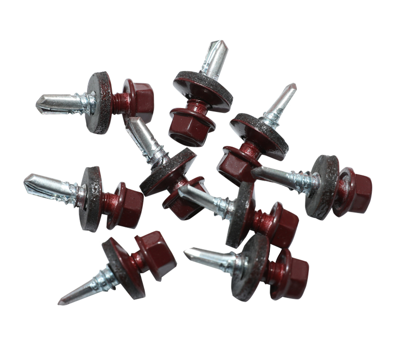Weatherproof EPDM Washer Hex Head Self-Tapping Roofing Screws