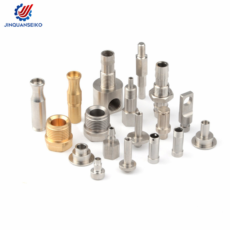 OEM Custom CNC High Precision Brass Milling Lathe Component Brass/Metal/Anodized Aluminum Thread Insert Sleeve Fastener