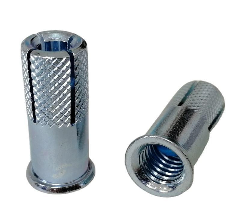 Made in China M12 Lipped Drop in Anchors Flush-Mount Fasteners for Threaded Bar or Bolts for Ceiling as Building Material in Construction