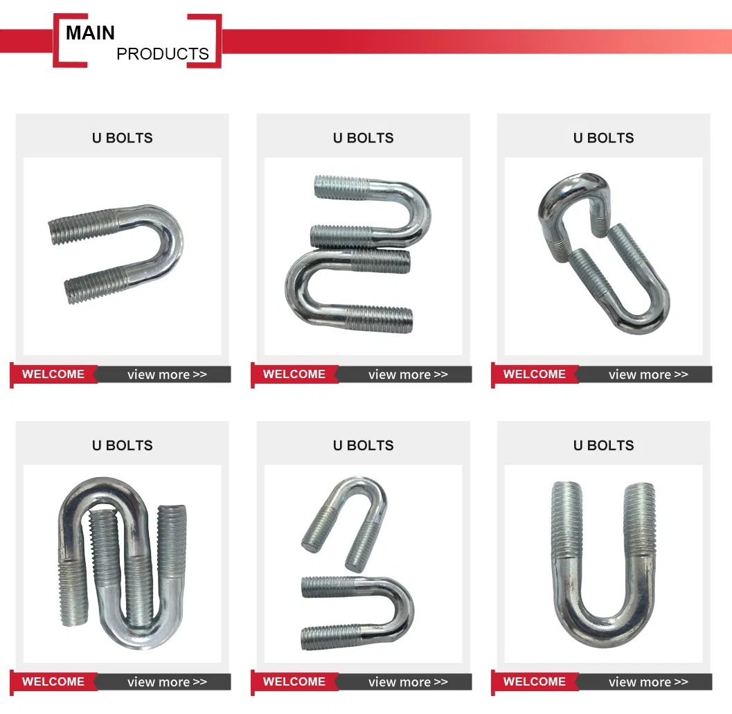 U Bolt Technical Drawing