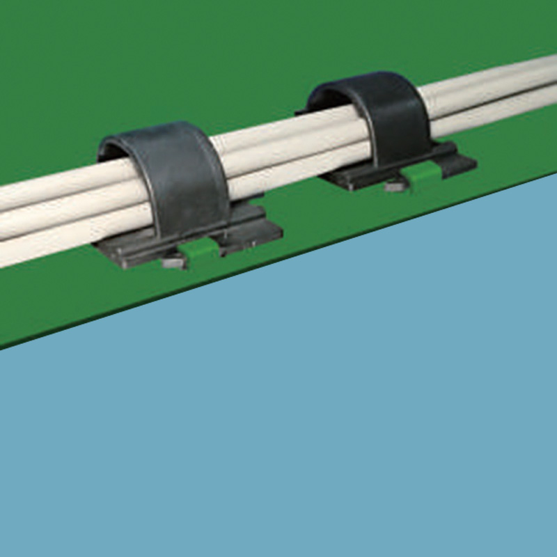 Plastic Adjustable Clamp Cable Fastener with Screws Clamp Cable Wire Rope Fitting Electrical Locking Cable Clamp