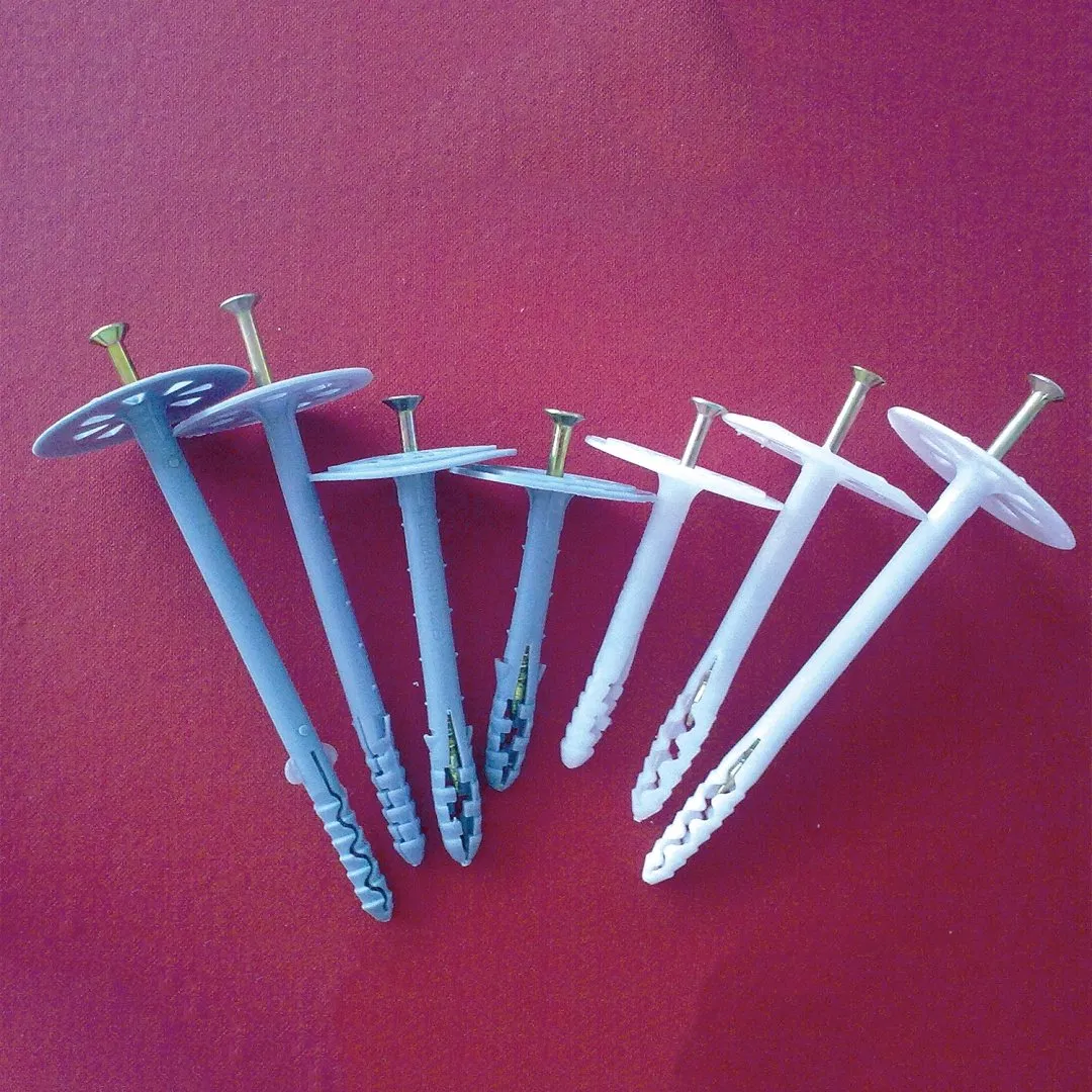 External Wall Application with Weather-Proof Coating Protection Insulation Fastener