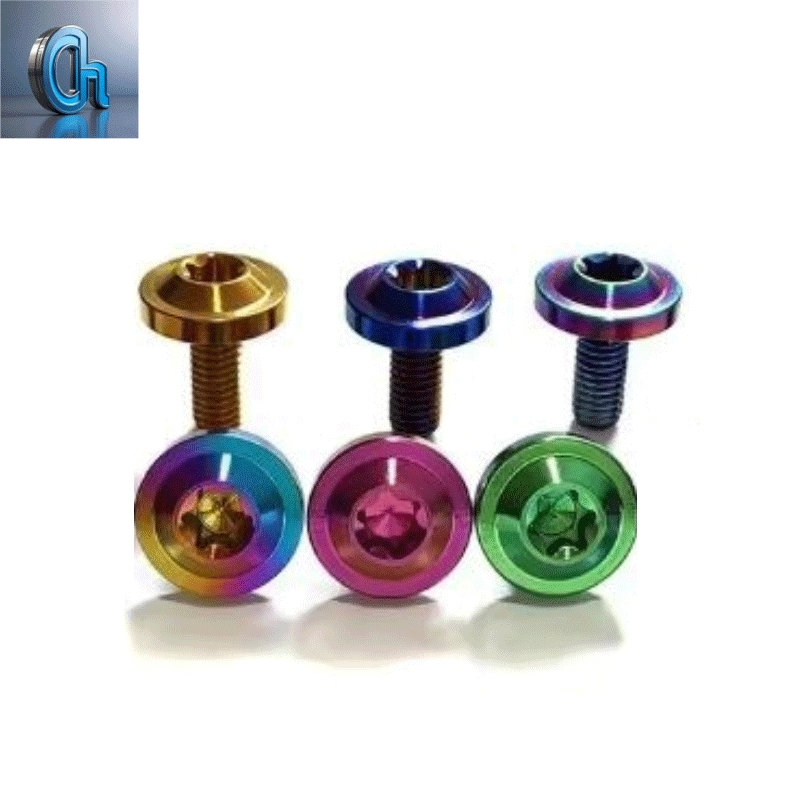 Custom Gr5 High Strength Titanium Alloy Screws Nuts Fasteners Corrosion Resistant Industrial Fastener