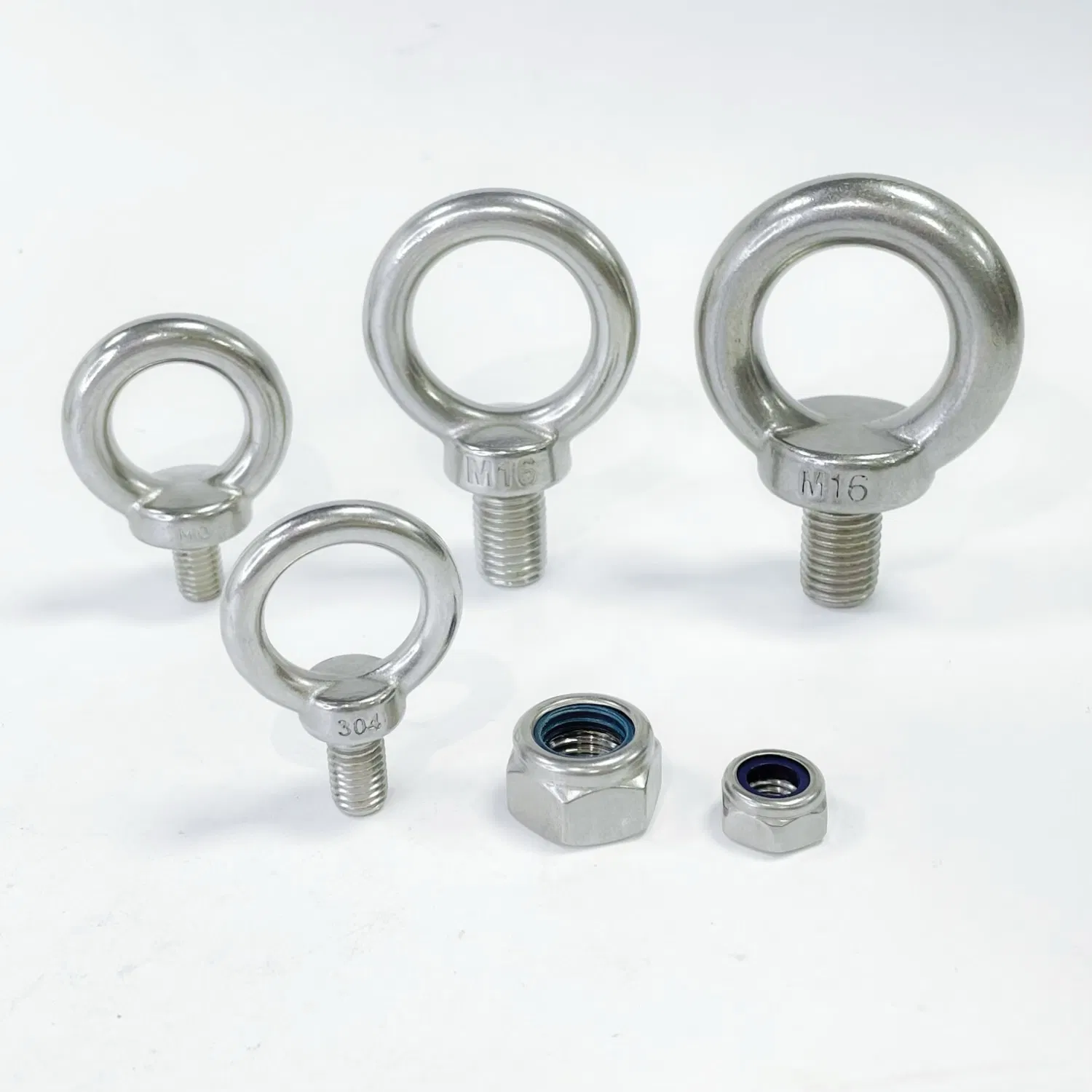 Customized Top - Selling Fasteners: Premium 316 Stainless Steel Ring Bolts &amp; Nuts Kits
