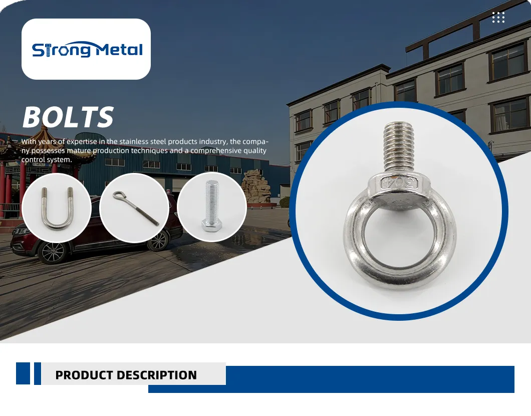 Galvanized Steel Eye Bolt