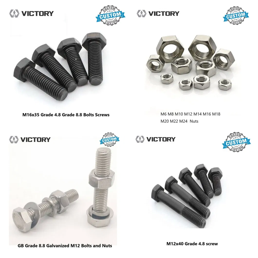 Heavy-Duty Carbon Steel Fasteners