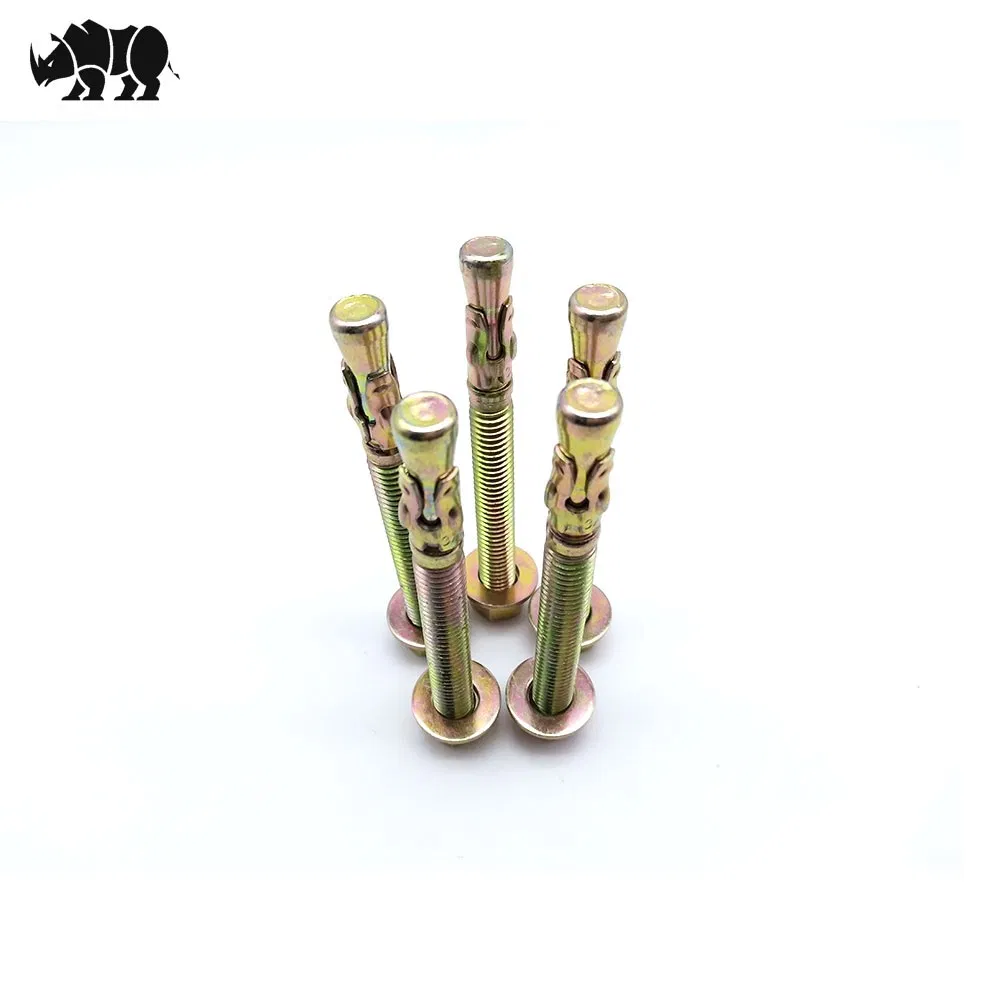 Heavy-Duty Stainless Steel Sleeve Wedge Anchor Fasteners for Construction