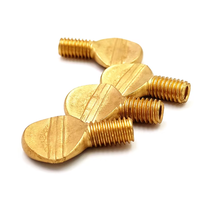 Custom Nut Threaded Brass Fasteners Galvanized, Nickel-Plated, Zinc-Plated, Polished, Passivated, Tin for Industrial, Medical, and Mining Use