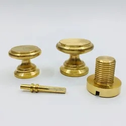 Non-Standard Brass Nutfor Tight Secure &amp; Leak Free Connection Through-Hole Outer Threaded Screw