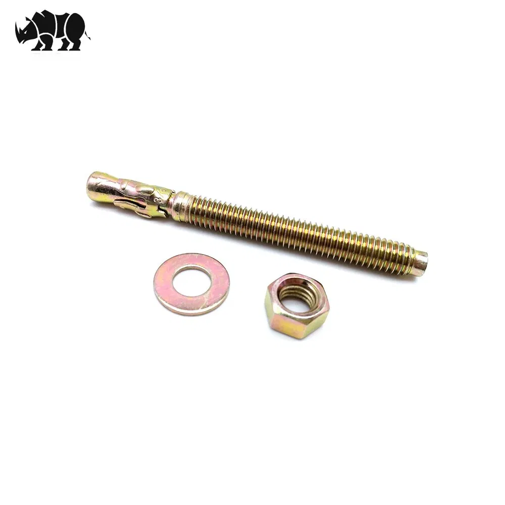 Heavy-Duty Stainless Steel Sleeve Wedge Anchor Fasteners for Construction