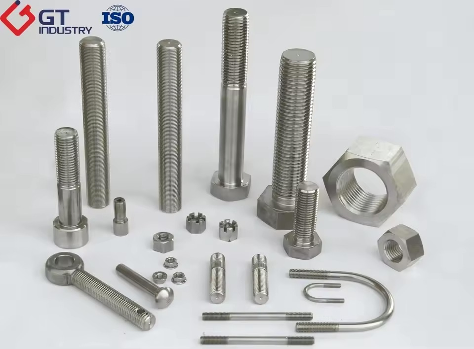 ASTM A193 B7 Stud Hex Bolt A354 Grade Bd Screw 4140 Scm440 42CrMo4 Alloy Steel Rod Fasteners