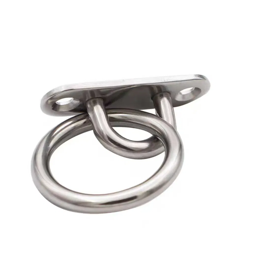 Oval Gate Fastener with Ring - High-Strength Building Hardware Accessory