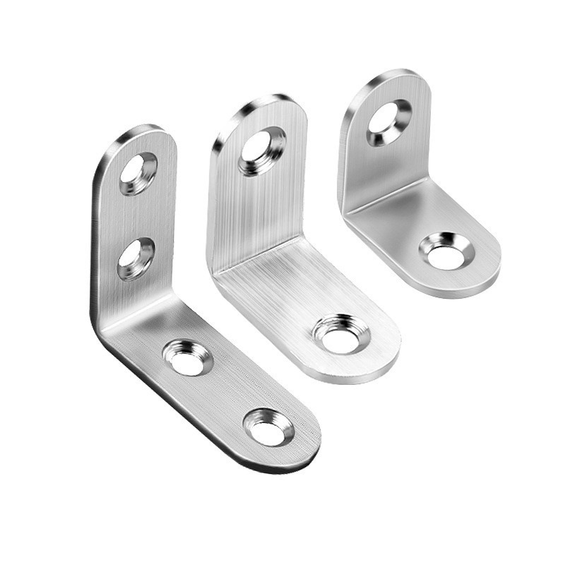 Custom Stainless Steel L-Shaped Corner Bracket Fasteners for Durable Assembly