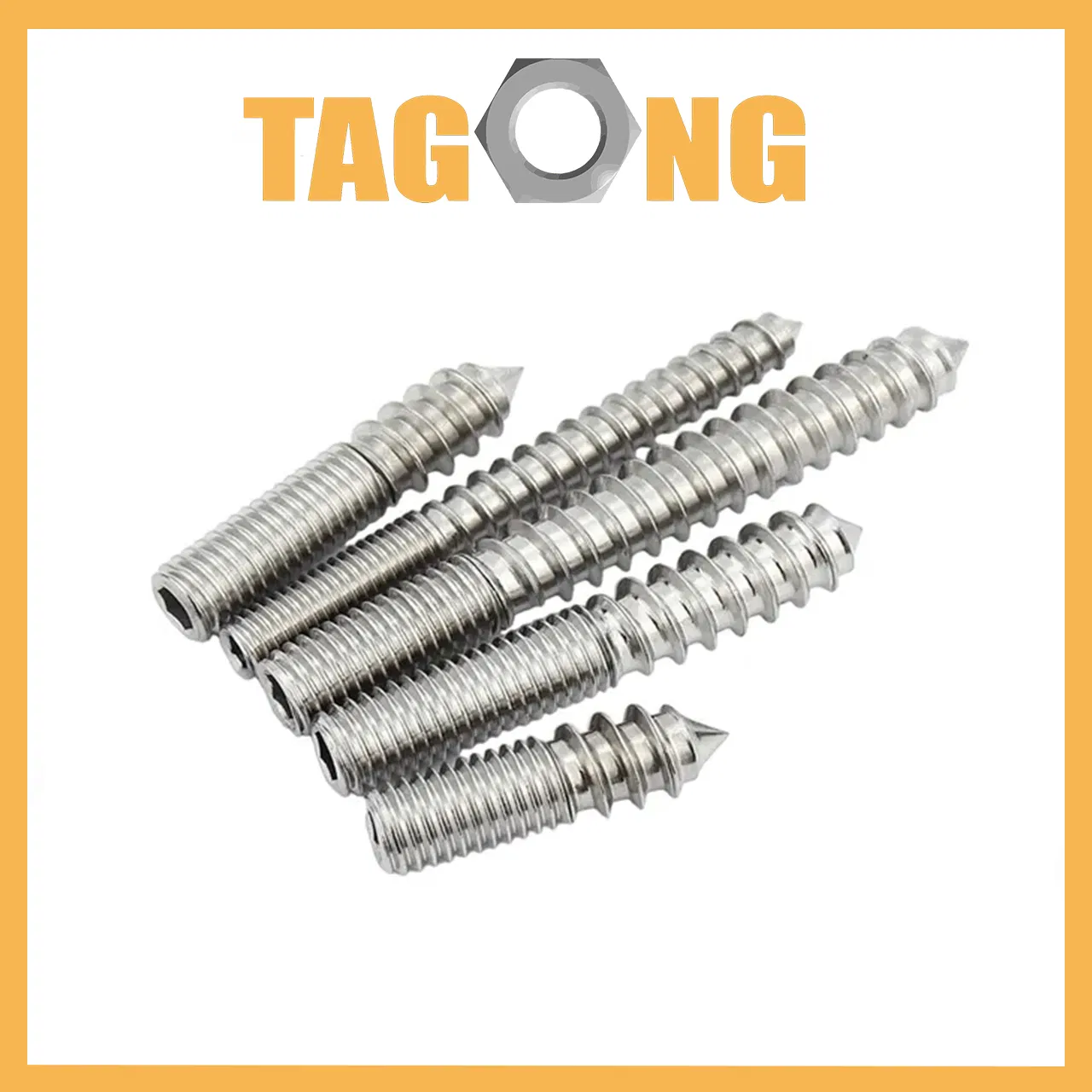 Corrosion-Resistant 45 Stainless Steel Fasteners for Outdoor Use