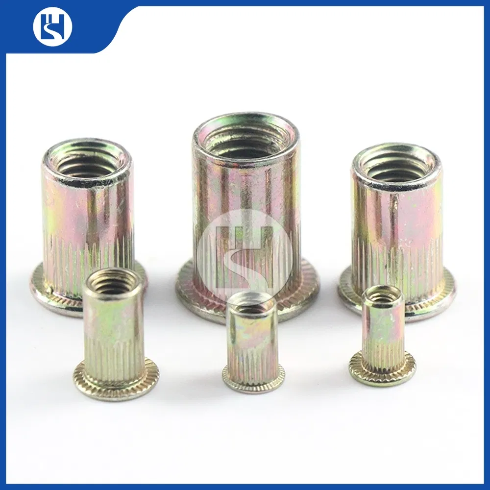 Step Rivet Carbon Steel Non-Threaded Hollow Rivet Nut Furniture Fittings