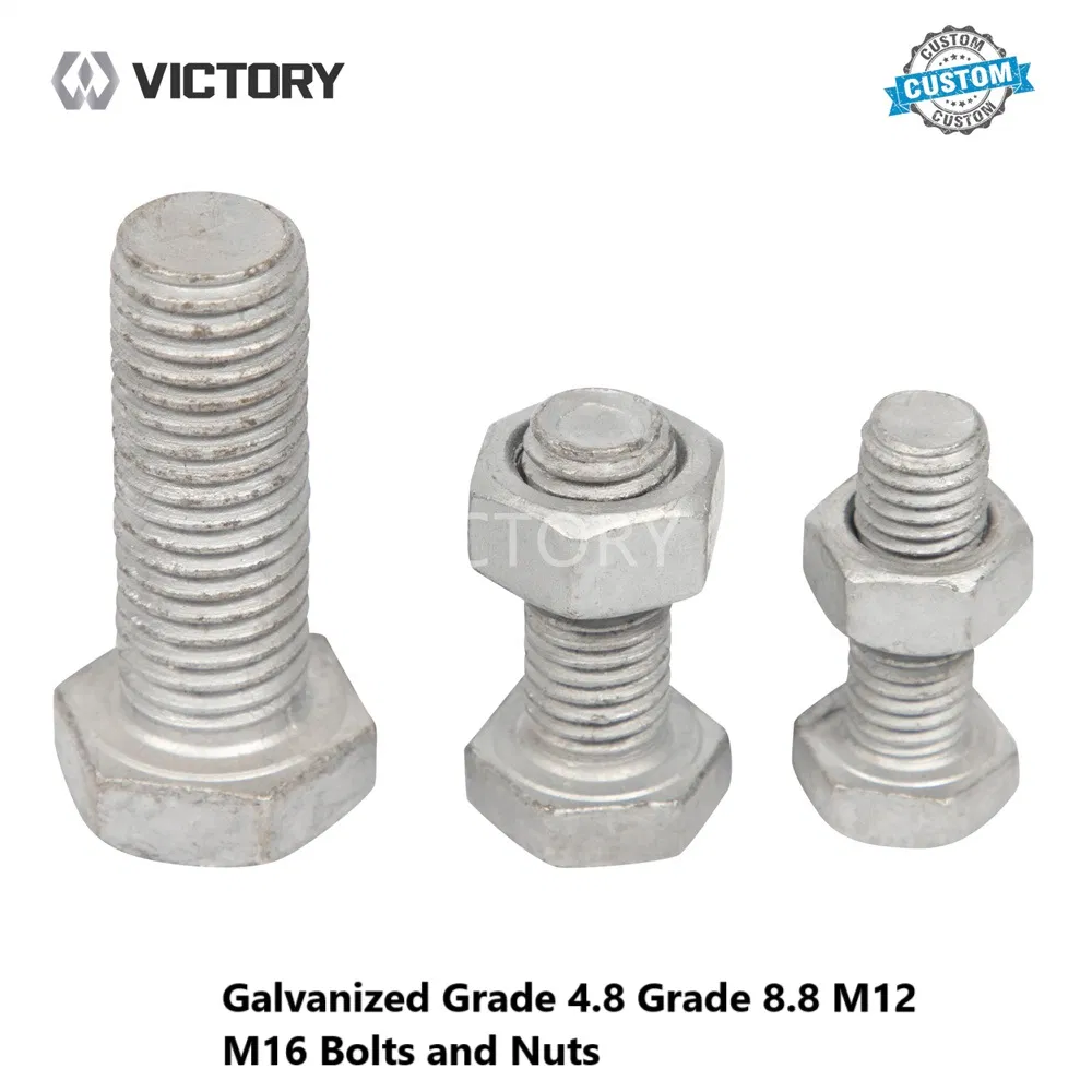 Premium Heavy-Duty Carbon Steel Fasteners for Industrial Applications