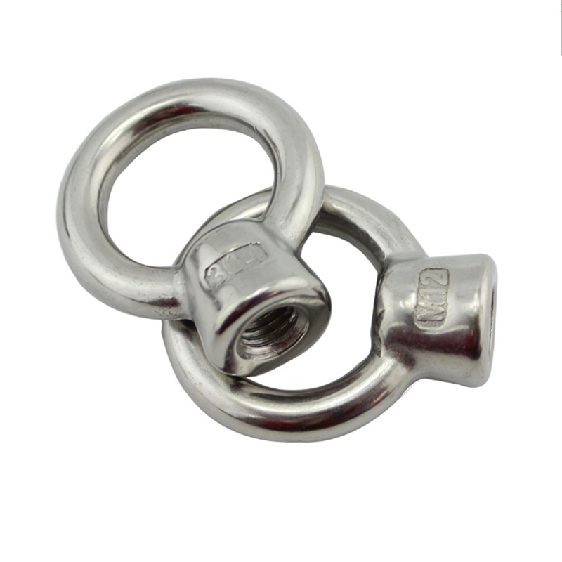 JIS Collared Eye Nut 304 Stainless Steel – Heavy Duty Marine Grade Corrosion Resistant, for Lifting &amp; Rigging Applications