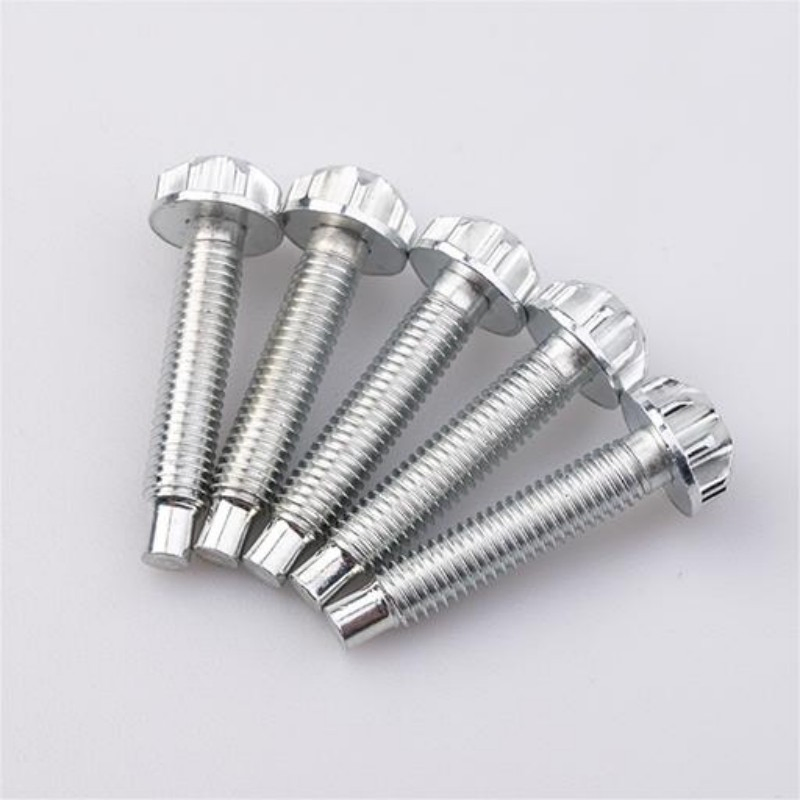 Custom Carbon Steel Serrated Truss Head Machine Threaded Screw Non-Standard Bolt