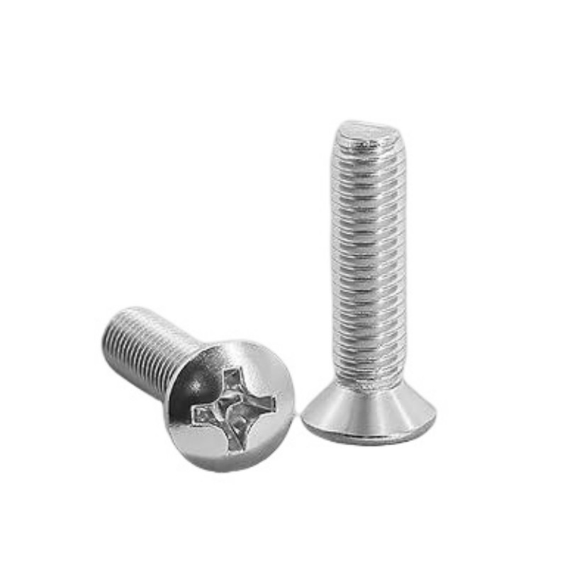 M6 Phillips Oval Head GB820 Industrial Machine Fasteners for Buildings and Machinery